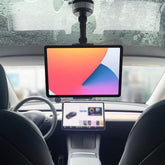 ที่วาง iPad แบบแฮนด์ฟรี ที่วางแท็บเล็ตสำหรับเบาะหลังรถ Tesla Model 3/ปี/S/X/ไซเบอร์ทรัค